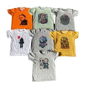 New Toddler Horror Movie Fanatic Tshirts Size 2 Michael Myers Freddy